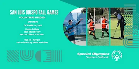Special Olympics San Luis Obispo Fall Games