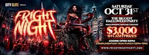 Fright Night NYC Halloween Party 2026 – $3,000 Costume Contest