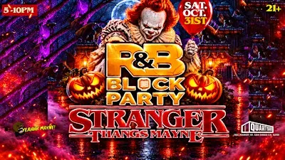 R&B Block Party: Halloween Costume Party