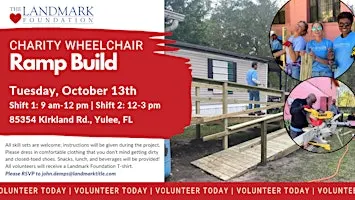 The Landmark Foundation Charity Wheelchair Ramp Build