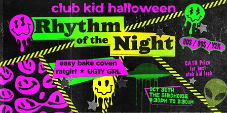 RHYTHM of THE NiGHT // 90's halloween dance party