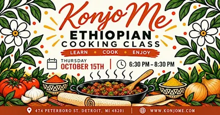 Ethiopian Cooking Class With Chef Helina