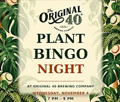 Plant Bingo Night