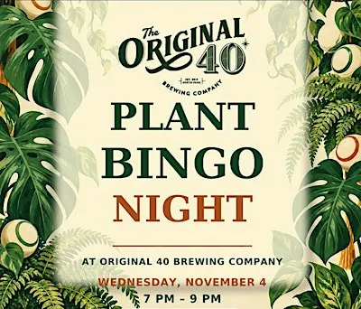 Plant Bingo Night