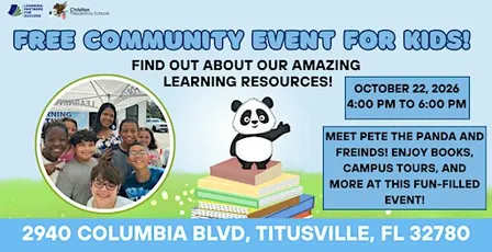 Free Community Event for Kids! Meet Pete the Panda and Friends