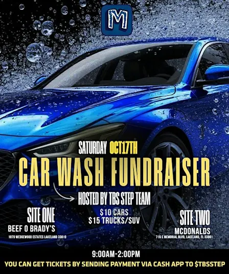 TBS STEP TEAM CAR WASH FUNDRAISER