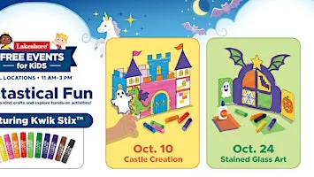 Free Kids Event: Fantastical Fun Featuring Kwik Stix™ (San Jose)