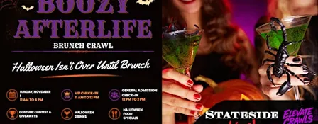 Boozy Afterlife Brunch Crawl