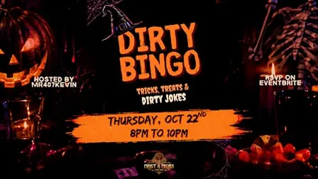 DIRTY BINGO - CRUST & CRUMB SOCIAL HOUSE