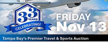 33rd Annual ExTravelganza Premier Travel and Sports Auction
