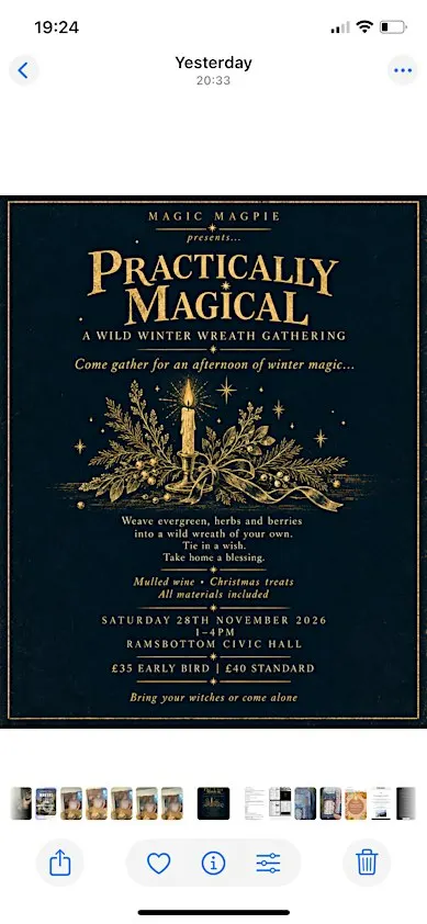 Practically Magical: A Wild Winter Wreath Gathering