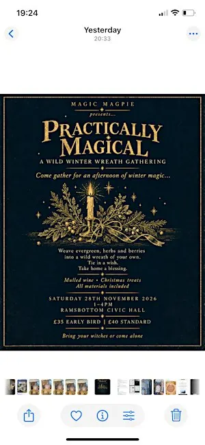 Practically Magical: A Wild Winter Wreath Gathering