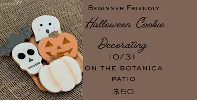 Halloween Cookie Decorating