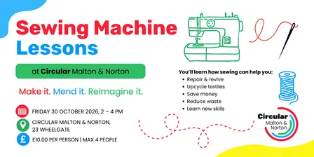 Sewing Machine Lessons