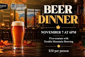 Private Dinner with Double Mountain Brewery @ Metropolitan Tavern!