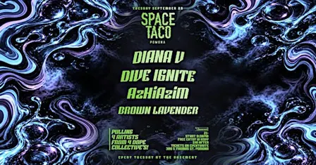 9/29 SPACE TACO 4 New Artist Debut Night!!