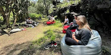 Taller gratuito de meditación en el Museo Anahuacalli.