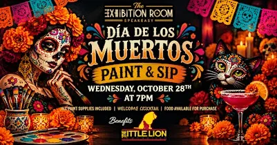 Dia de Los Muertos Paint and Sip