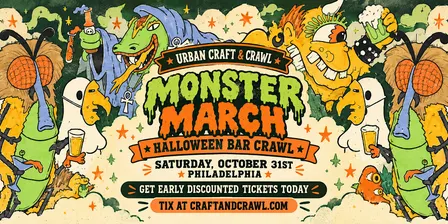 MONSTER MARCH Philadelphia | Halloween Bar Crawl