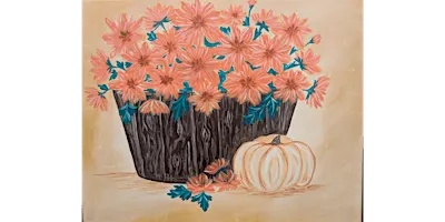 Cozy Fall Blooms - Paint and Sip in Chicago | Classpop!™
