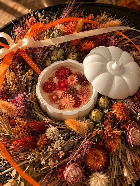 Pumpkin Candle Making Workshop in Vienna | Autumn DIY Experience