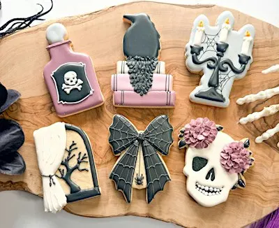 Haunted Library Cookie Decorating Class
