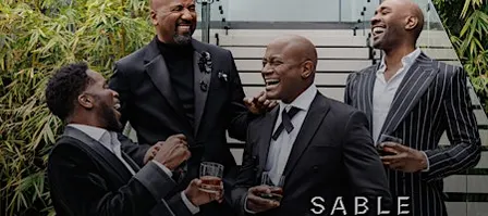 Sable Bourbon Bottle Signing w/ Morris Chestnut & Malcolm D Lee