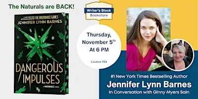 Jennifer Lynn Barnes 'Dangerous Impulses': Book Launch