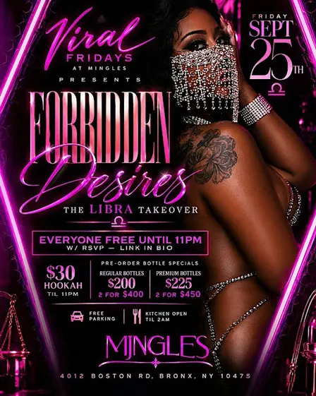 VIRAL FRIDAYS AT MINGLES EACH & EVERY FRIDAY