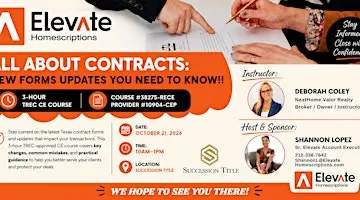 All About Contracts: The Forms You Need to Know!