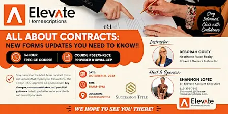 All About Contracts: The Forms You Need to Know!