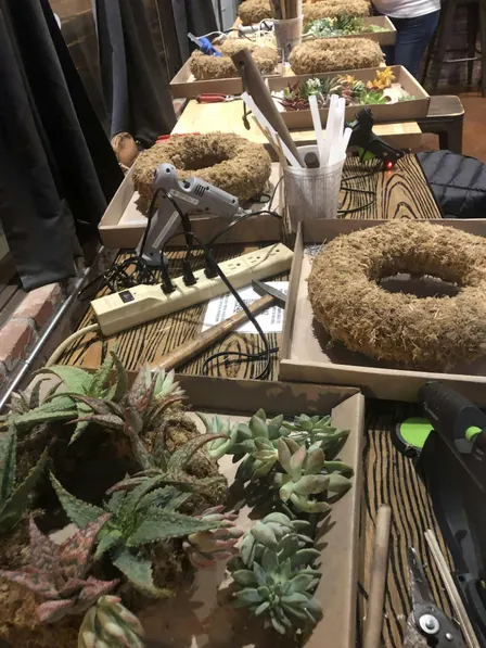 Succulent Wreath Workshop