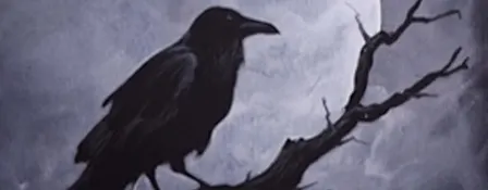Spooky Raven or Bats Silhouetted on Moon | Cheryl Bielli, instructor