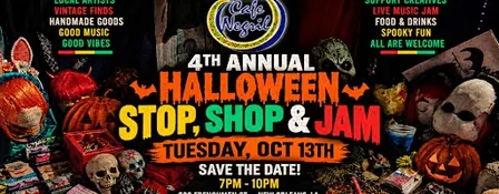 4th Annual Halloween Stop, Shop & Jam!