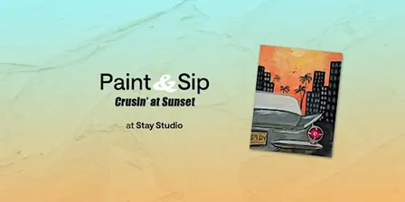 Paint & Sip: Crusin' at Sunset