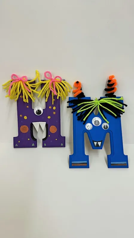 Alphabet Monster Craft