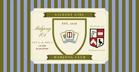 Mahjong 101 at Garage East
