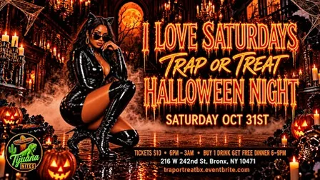 TRAP OR TREAT – HALLOWEEN NIGHT PARTY AT TIJUANA