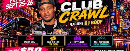 Las Vegas Hip-Hop Club Crawl with Party Bus, Free Drinks & VIP Entry