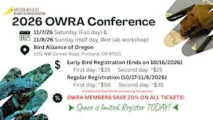 2026 Oregon Wildlife Rehabilitation Conference