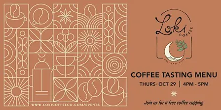 Loki Coffee Tasting Menu!