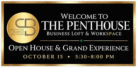 Penthouse Business Loft & WORKSPAce Open House/Reception