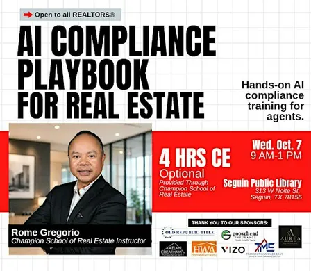 AI Compliance Playbook for REALTORS®