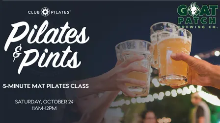 Pints & Pilates: A 45-Minute Community Mat Pilates Class