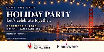 French Tech Holiday Party - SAVE THE DATE