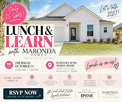 Maronda Homes Lunch N Learn