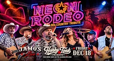 Honky Tonk Friday | Neon Rodeo 90's Country Tribute at Jamo's Live