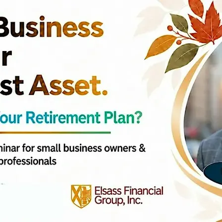 Your Business Is Your Biggest Asset. Is It Also Your Retirement Plan?