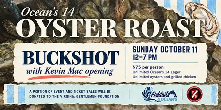 Oyster Roast w/ Buckshot + Kevin Mac