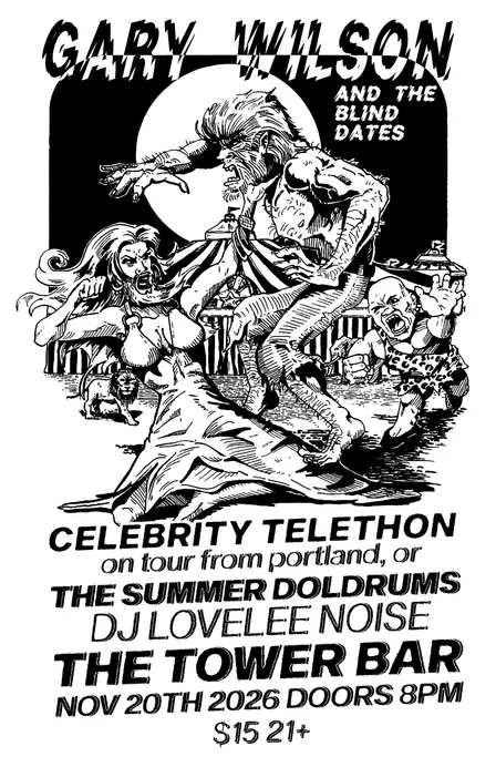 Gary Wilson And The Blind Dates, Celebrity Telethon, The Summer Doldrums @